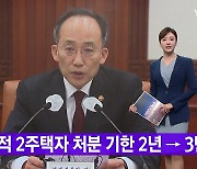 [YTN 실시간뉴스] 일시적 2주택자 처분 기한 2년 → 3년