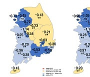 아파트값 하락폭 2주 연속 축소…시장은 "정중동"