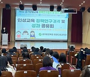 경기교육청, '인성교육 정책연구·성과 공유회' 개최