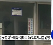 '대학교·아파트 휴게시설 설치 의무 이행 점검 결과'발표