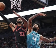 Hornets Raptors Basketball