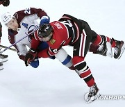 Avalanche Blackhawks Hockey