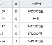 용인 공세동 공세대주피오레2단지 120㎡ 6억5000만원에 거래