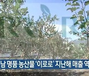 경남 명품 농산물 ‘이로로’ 지난해 매출 역대 최대