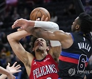 Pelicans Pistons Basketball