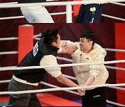 김종국vs정찬성, 피튀기는 이름표 뜯기…실제 UFC 기술까지(런닝맨)