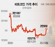 비트코인 2만 달러 회복···'곡소리' 암호화폐株에 돈 몰린다