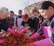 배추 씻기→수육 먹방까지, 미국 체리 가족의 첫 번째 김장 도전기 ('어서와')