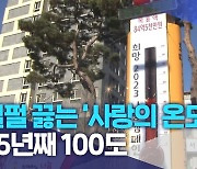 펄펄 끓는 '사랑의 온도탑'.. 25년째 100도