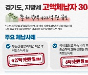 경기도, 전직 스포츠스타 등 지방세 고액 체납자 304명 출국금지