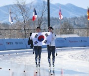 김민선, 동계U대회 스피드스케이팅 1000m 우승…韓 첫 금메달 획득