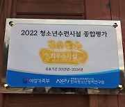 영덕 바다숲 향기마을 유스호스텔,  2022년 최우수 시설로 선정