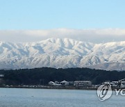 폭설이 선물한 백두대간 '설경'