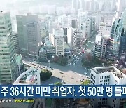 부산 주 36시간 미만 취업자, 첫 50만 명 돌파