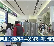 울산 올해 아파트 5,139가구 분양 예정…지난해와 비슷