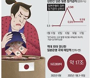 日 추가긴축 나설까…국채 장기금리 상한선 사흘째 뚫렸다