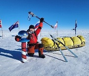 1186.5km 보급 없이 홀로 걸었다…김영미 대장, 한국인 최초 남극점 도달