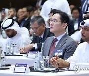 한-UAE 비즈니스 포럼 참석한 이재용 삼성전자 회장