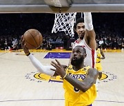 Rockets Lakers Basketball