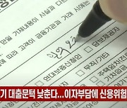 (영상)은행, 1분기 대출문턱 낮춘다...이자부담에 신용위험 사상 최고