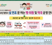 광양시, 설연휴 소아·임산부 응급환자 진료 만전