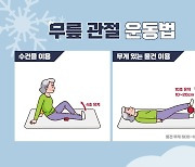 관절통 심해지는 겨울, 4초·10초 '무릎 관절' 운동법