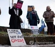 BRITAIN NHS NURSES STRIKE