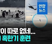 [영상] "혹한의 바다도 문제없다!"...해군 SSU 혹한기 훈련 현장 속으로