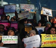 BRITAIN NHS NURSES STRIKE