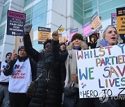 BRITAIN NHS NURSES STRIKE