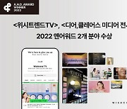 위시컴퍼니, '2022 앤어워드' 2개부문 수상