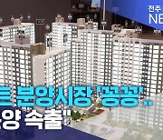 아파트 분양시장 '꽁꽁'.. "미분양 속출"