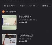 "홍삼 팝니다" 설 선물 중고거래, 자칫하다 5000만원 벌금폭탄