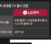 삼성·LG, 상반기 '초대형' TV 집중 출시...시장 침체 극복 '비밀병기'