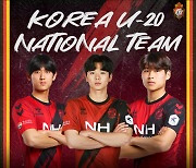 '경남 젊은피' 이찬욱-이준재-서재원, '김은중호' U-20 대표팀 승선