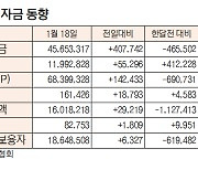 [데이터로 보는 증시] 증시 주변 자금 동향(1월 18일)