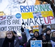 BRITAIN HEALTH PROTEST