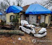 USA WEATHER GEORGIA TORNADO AFTERMATH