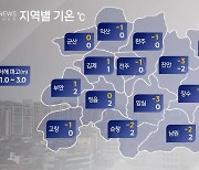 '절기상 대한' 동장군 기승.. 오전까지 황사 영향