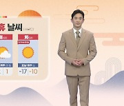 [날씨] 매서운 한파 기승...귀성길 추위 대비 철저히 하세요!