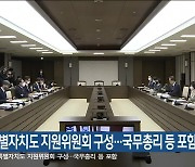 강원특별자치도 지원위원회 구성…국무총리 등 포함