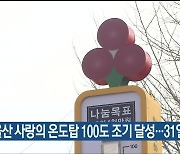 울산 사랑의 온도탑 100도 조기 달성…31일까지 모금