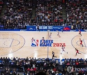 시카고, 3년 만의 NBA 파리 경기서 디트로이트 제압