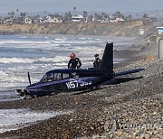 Plane Beach Landing California