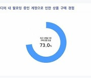 인플루언서 구독자 73% "유명인 SNS 보고 쇼핑해요"