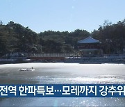 충북 전역 한파특보…모레까지 강추위