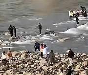 中허난성 댐 하류서 급류에 휩쓸려 2명 사망…7명 실종