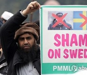 PAKISTAN PROTEST SWEDEN