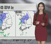 [날씨] 전국 매서운 추위…밤사이 중부 대설