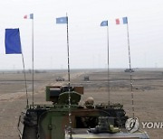 ROMANIA FRANCE NATO DEFENCE MILITARY DRILL